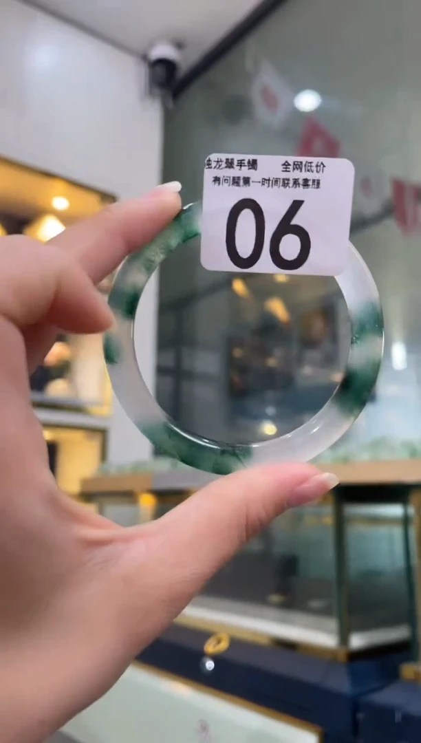 石英质玉手镯未镶嵌06  60-61圈口可戴
