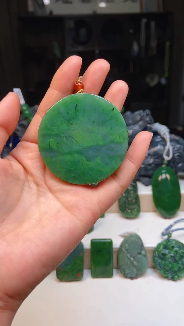 【闪购商品】和田玉挂件未镶嵌1