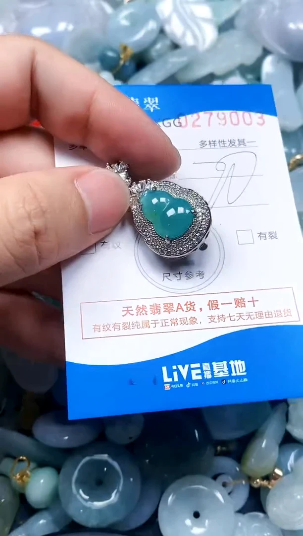 翡翠未镶嵌颈饰闪购商品0279003