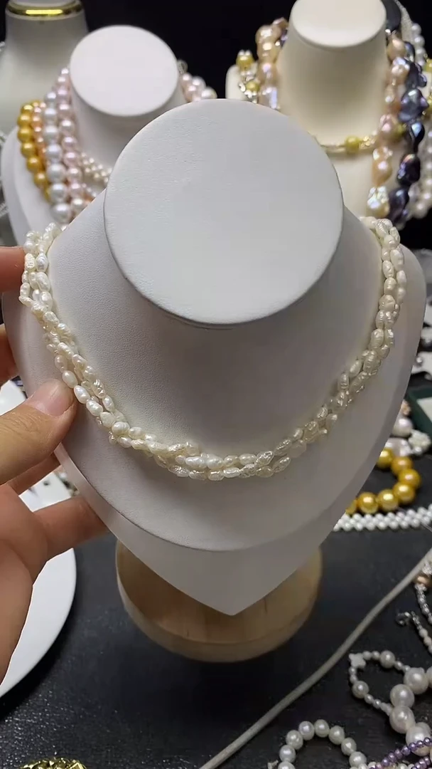 颈饰未镶嵌淡水珍珠多人