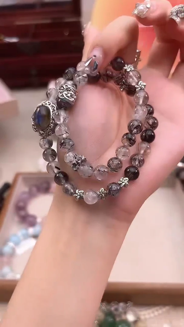 【闪购商品】水晶手链未镶嵌多样性发货发其一颜色微差