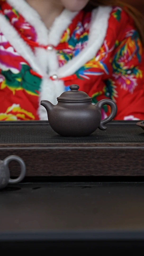 【闪购商品】紫砂茶壶微瑕天青大亨莲子