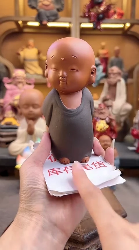 紫砂茶宠器闵茶宠摆件