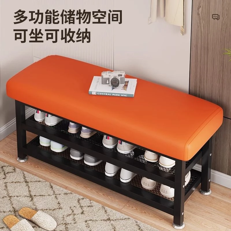 穿鞋凳家用门口可坐换鞋凳简易省空间楼道鞋架经济型客厅宿舍鞋柜