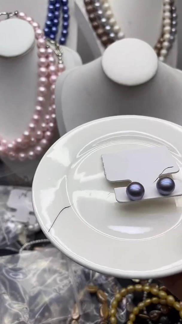 淡水珍珠未镶嵌颈饰1