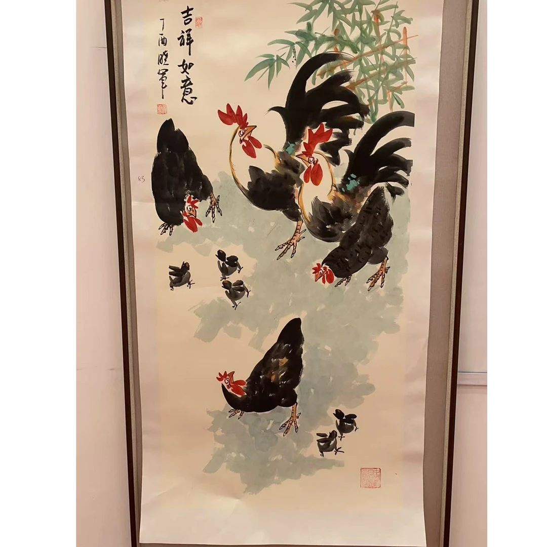 窗展示/文舒文化/绘画/崔晓军老师/宣纸国画/有证书/不带框83