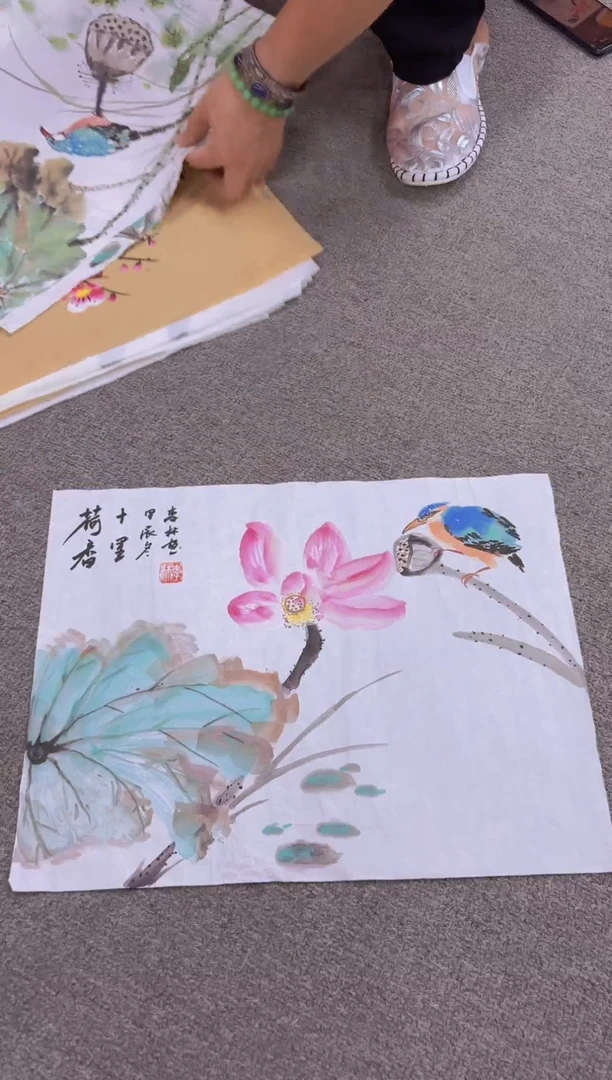 国画书法国画手绘精品