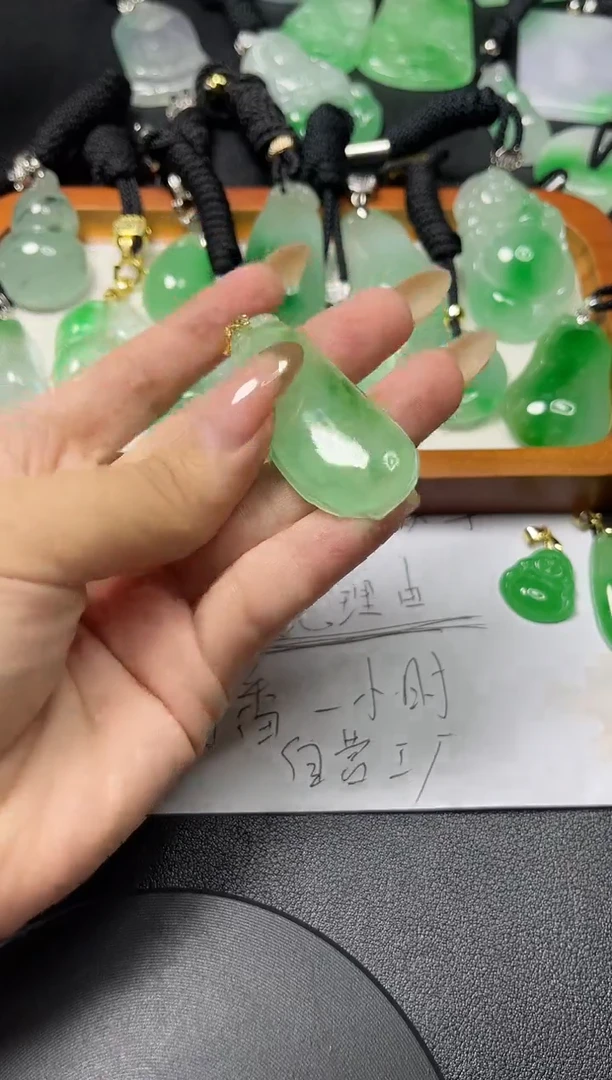颈饰未镶嵌翡翠所见即所得 一图一物