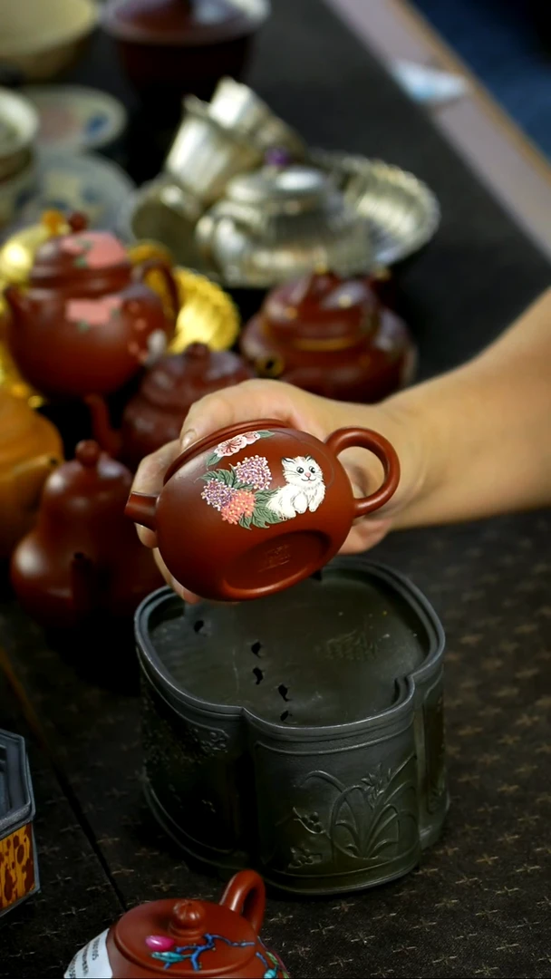 没有套路千款茶具直接炸
