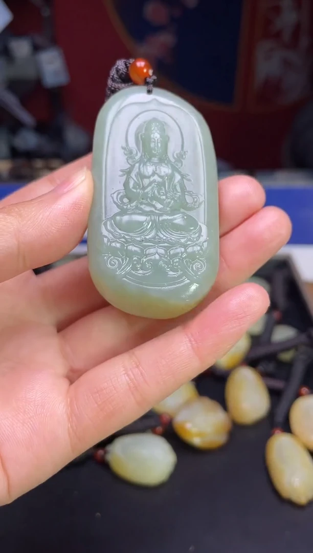 颈饰未镶嵌和田玉23