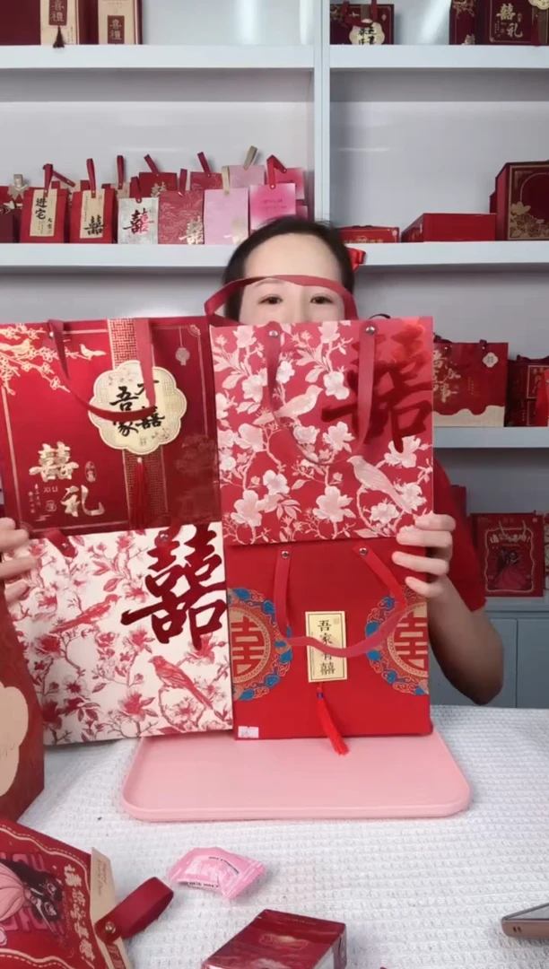 卡纸凤****》四款糖盒一款一个