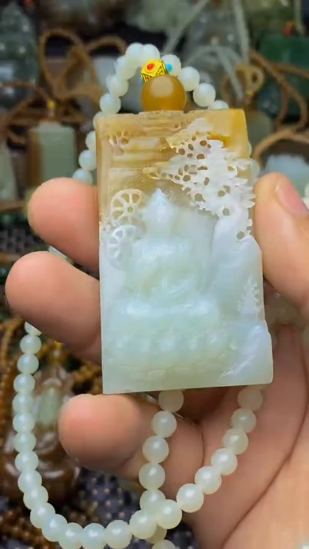 未镶嵌和田玉挂件1