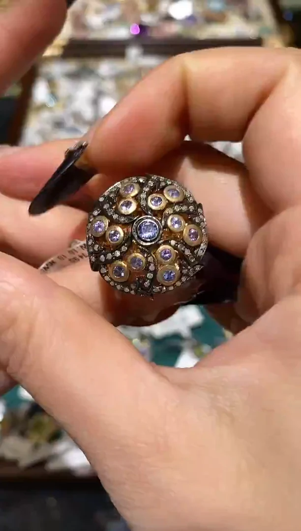 纯铜合金琉璃楚楚珠宝中古甄选不退换