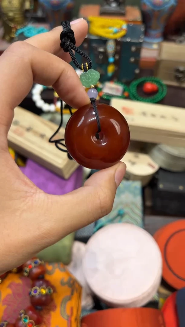 未镶嵌蜜蜡裸石Q刘哥高端专属精品29