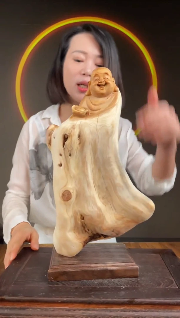 柏木（崖柏）手工摆件,先抢先得! 编号:167