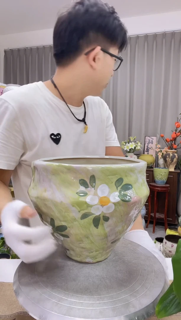 陶瓷花盆 8.10   直播链接  无孔