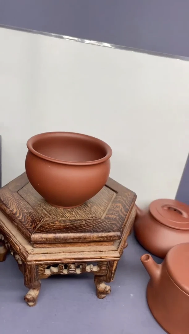 茶壶紫砂底槽清 圆融杯