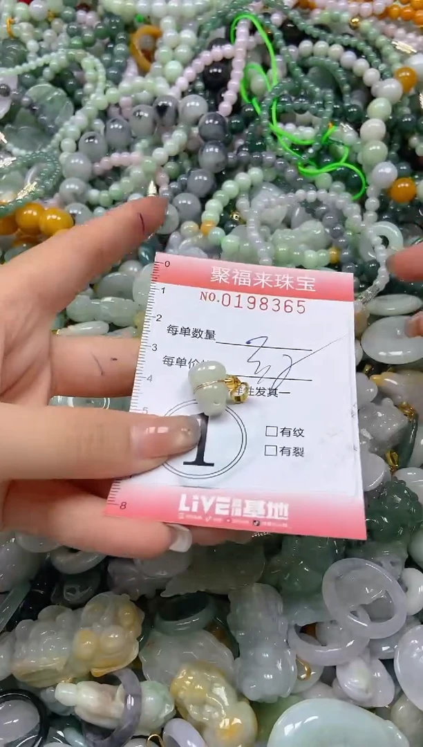 翡翠未镶嵌颈饰闪购0198365