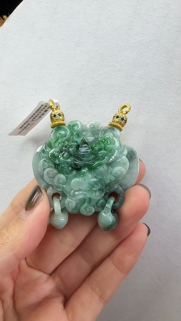 颈饰未镶嵌翡翠国风翡翠