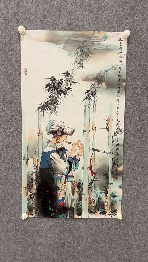 国画刘向平-4.5平尺-国画作品