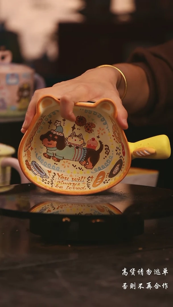 陶瓷景德镇可爱设计师款陶瓷