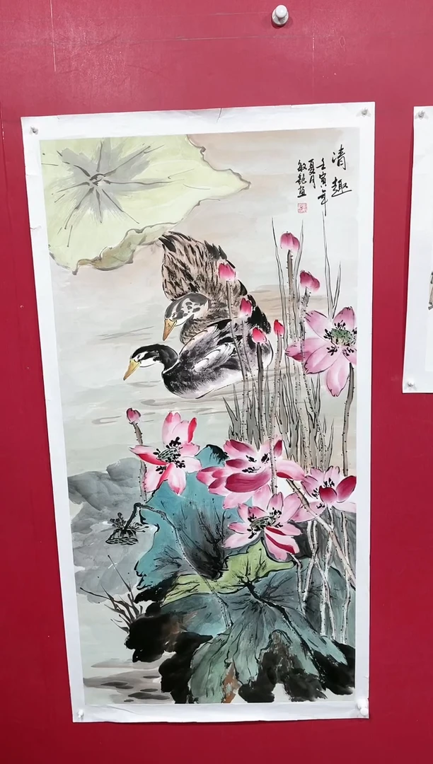 【闪购商品】绘画48高慧绘画作品137*68