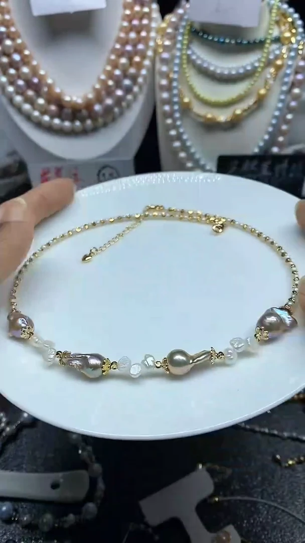 【闪购商品】淡水珍珠颈饰未镶嵌多人