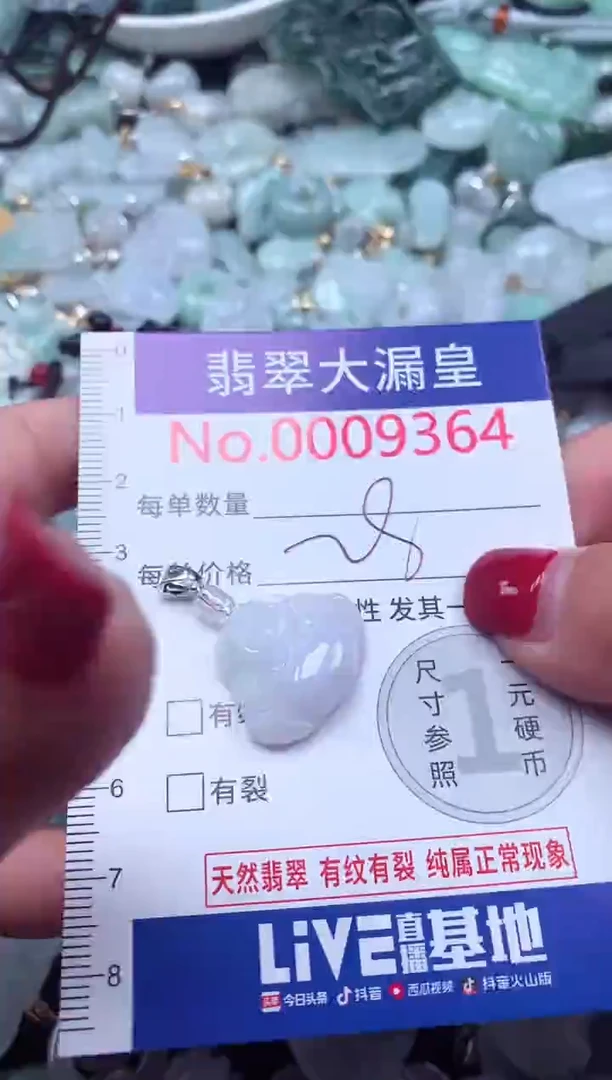 颈饰未镶嵌翡翠9364