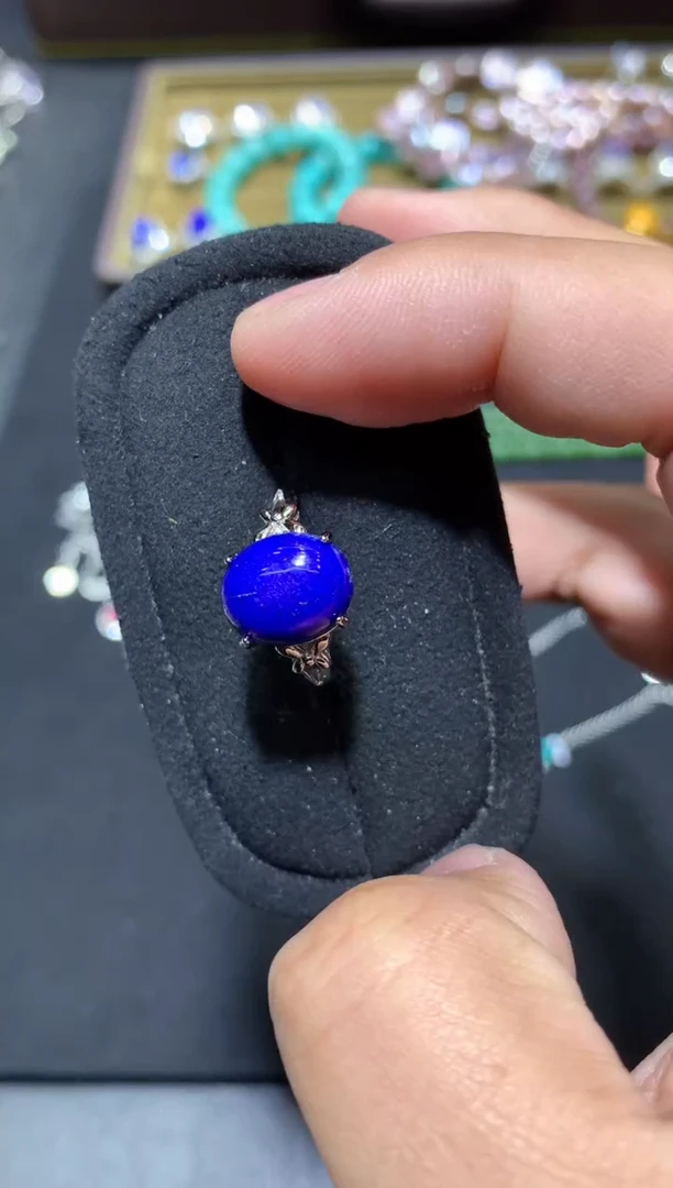 未镶嵌青金石戒指W12【多样性发其一】