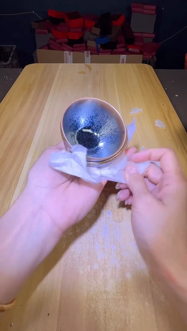 茶盏茶盏微瑕茶盏主人杯125