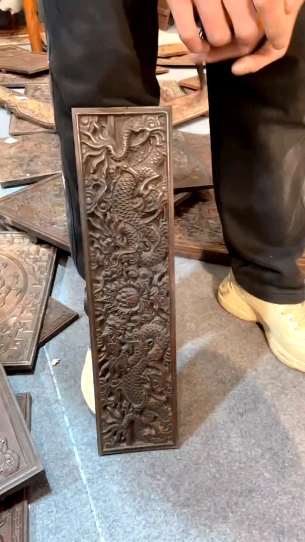 【闪购商品】木紫檀雕刻一物一拍一直播为准