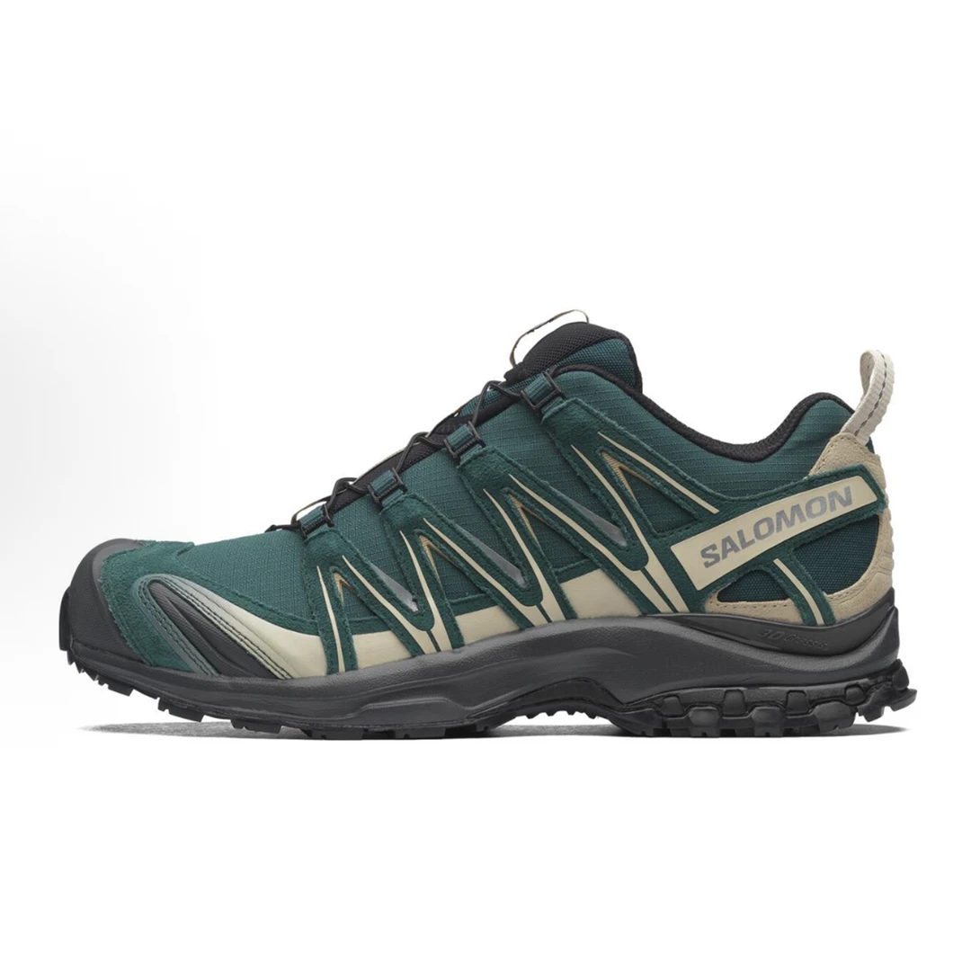 SALOMON/萨洛蒙XA PRO 3D SUEDE 孔雀绿男女款户外运动鞋 491280