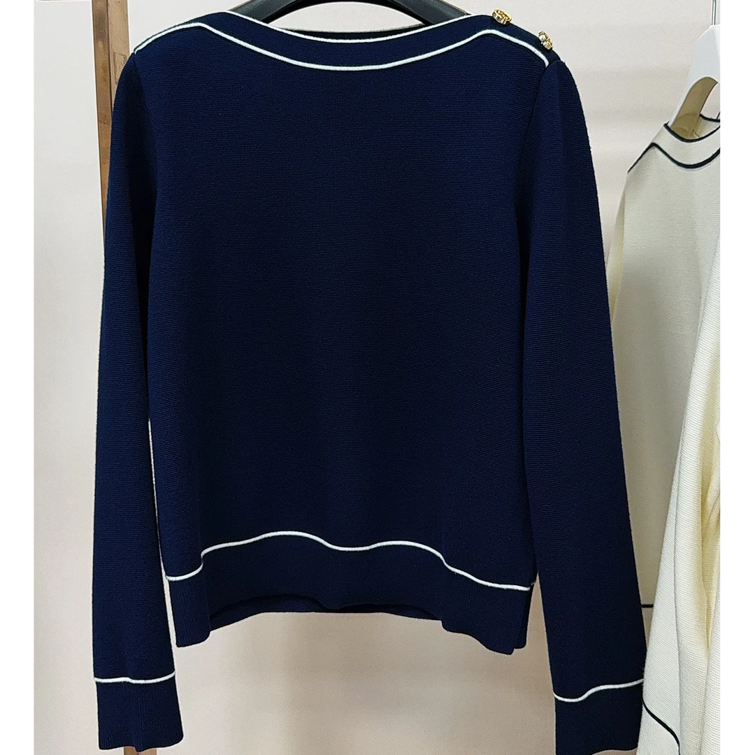 【古马也同款】秋冬高智百搭显瘦羊毛针织套头上衣11500