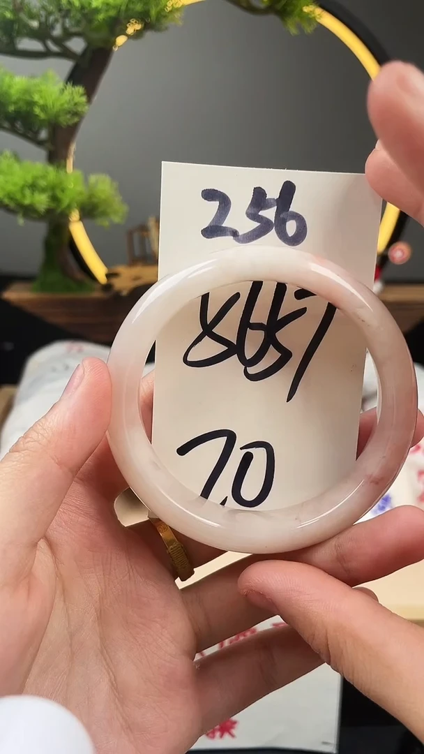 未镶嵌手镯石英质玉256