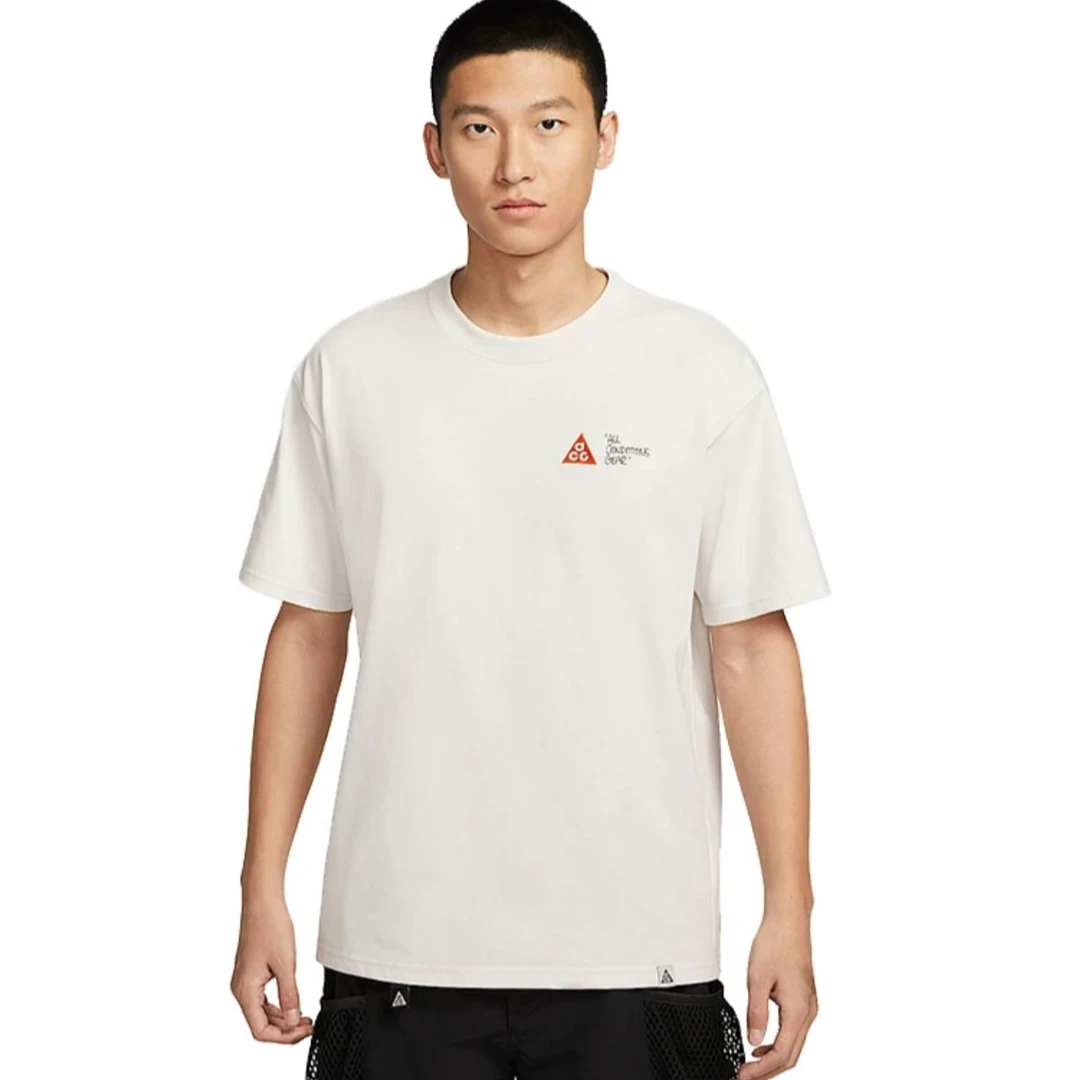 【滔搏联动】耐克男子 ACG DF TEE OC GUIDE针织无领短袖HJ0801-030