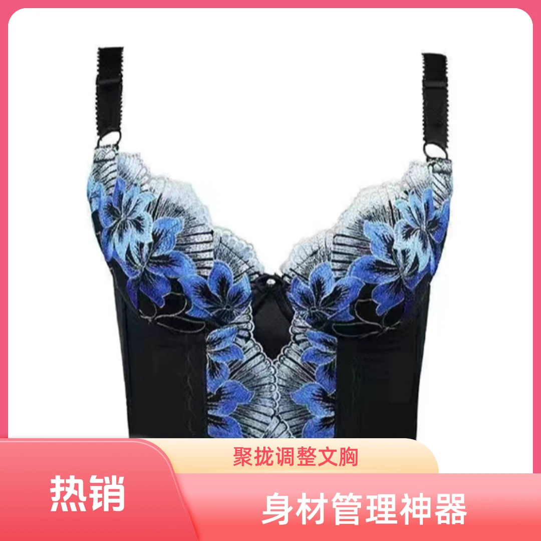 身材管理器升级版调整型聚拢收副乳紧身胸衣【单件长文胸】 0103
