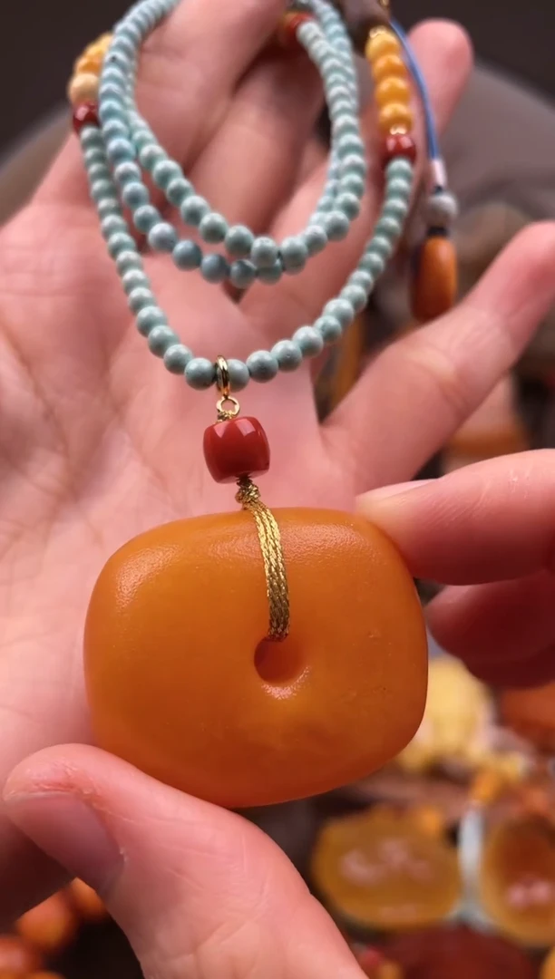 【闪购商品】琥珀裸石未镶嵌首饰 假1赔4 （多样性发货1件（微瑕