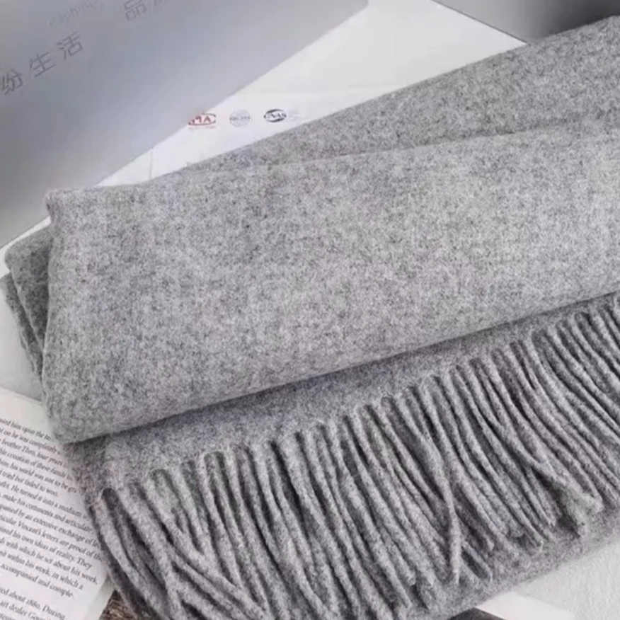 【按编号】新款冬季保暖加厚围巾围脖女士时尚百搭情侣韩版双面网红