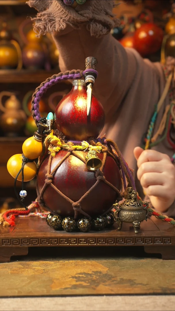 377大漆一物一拍记葫堂出品【不带手串】