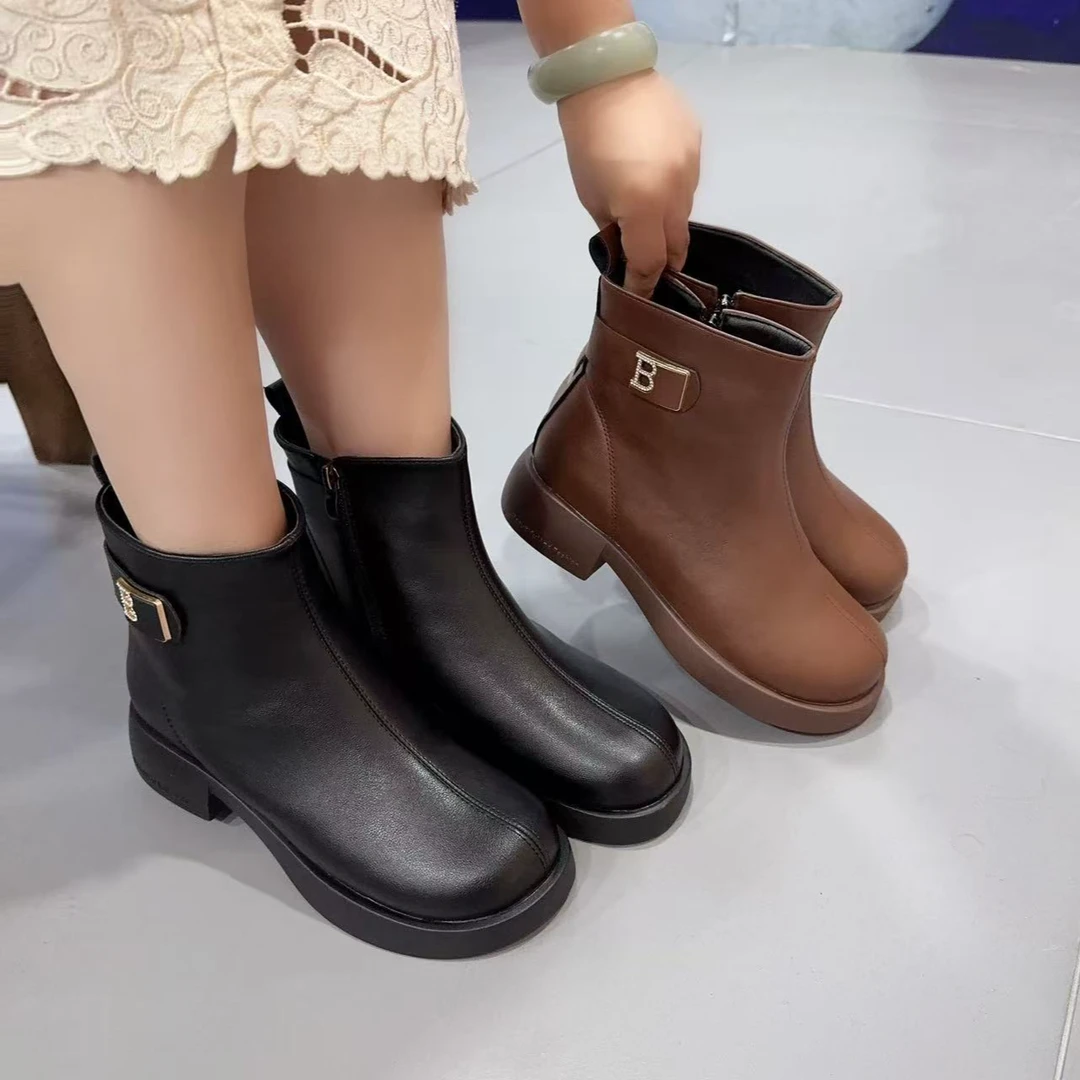 英伦切尔西P10烟筒靴6621