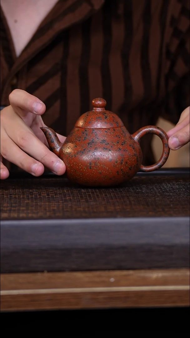 茶壶紫砂宜兴手工原矿紫砂壶001