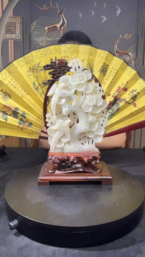 和田玉未镶嵌摆件摆件