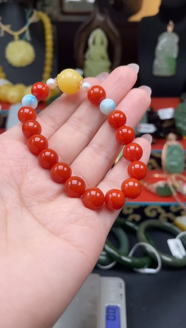 手串未镶嵌南红玛瑙手串XH02