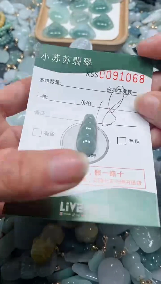 【闪购商品】翡翠颈饰未镶嵌闪购商品0091068