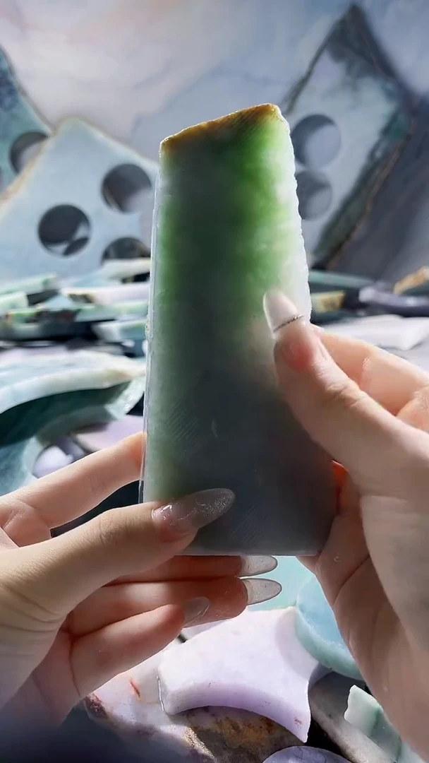 翡翠裸石缅甸翡翠A货晴5613