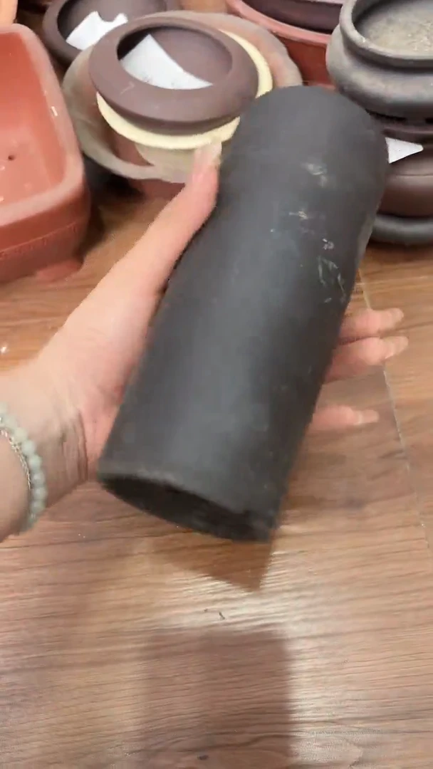 紫砂花盆 浅草紫砂花盆
