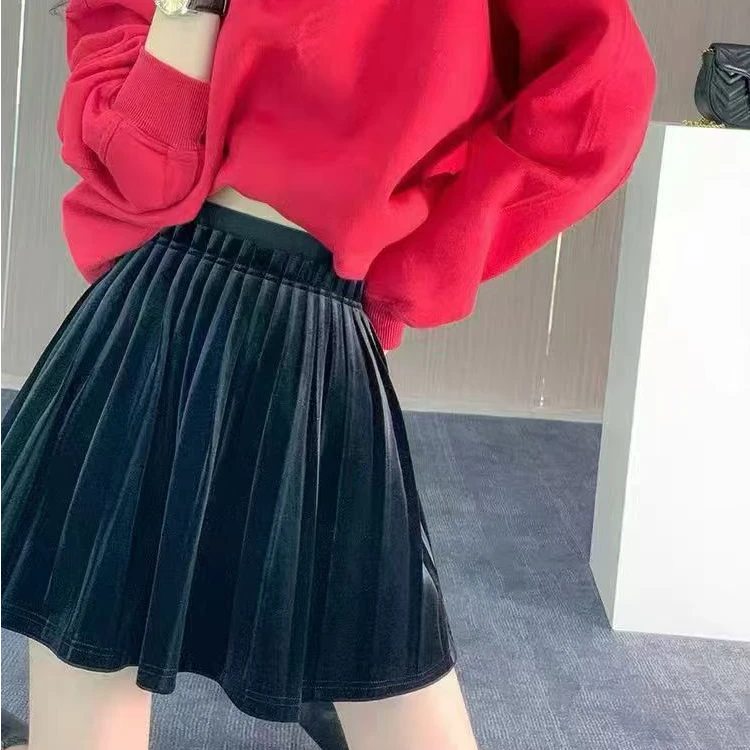 【悦悦家】丝绒半身裙