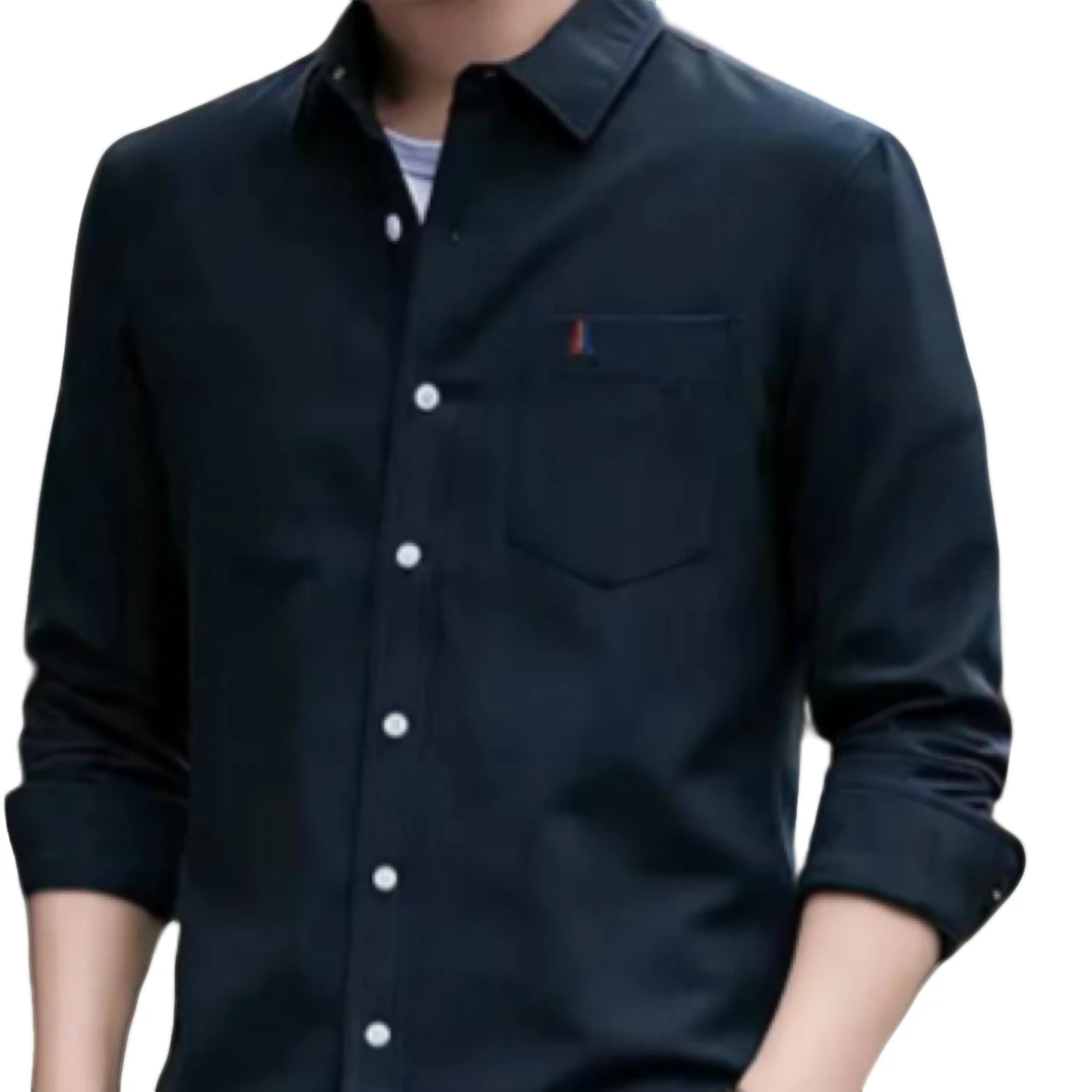 男士衬衫(3001-3100)号直播链接春秋休闲时尚长袖衬衣百搭修身