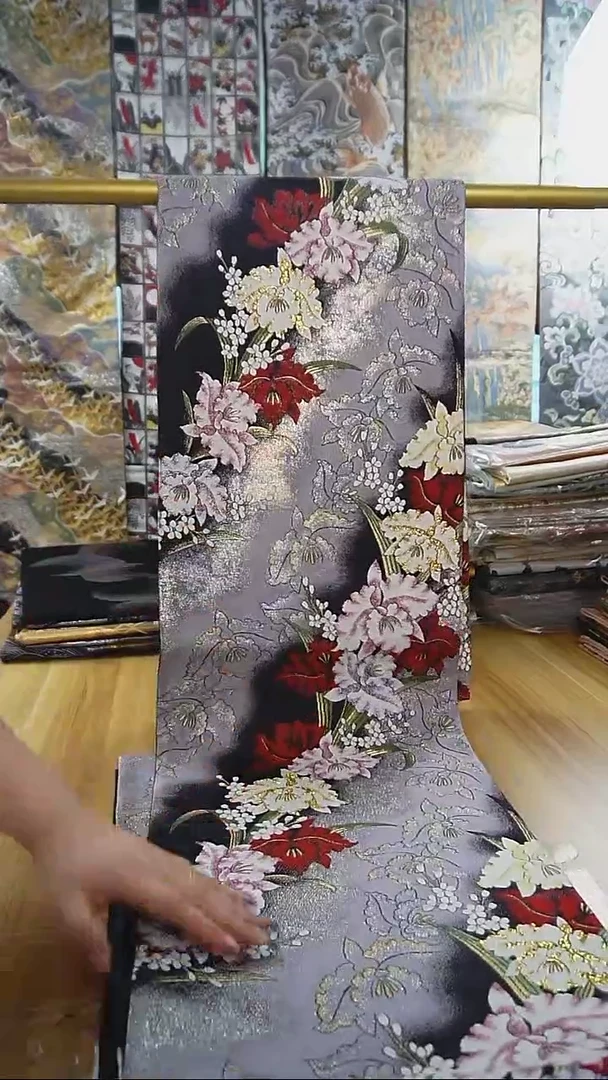 【闪购商品】织绣织锦61六通花卉