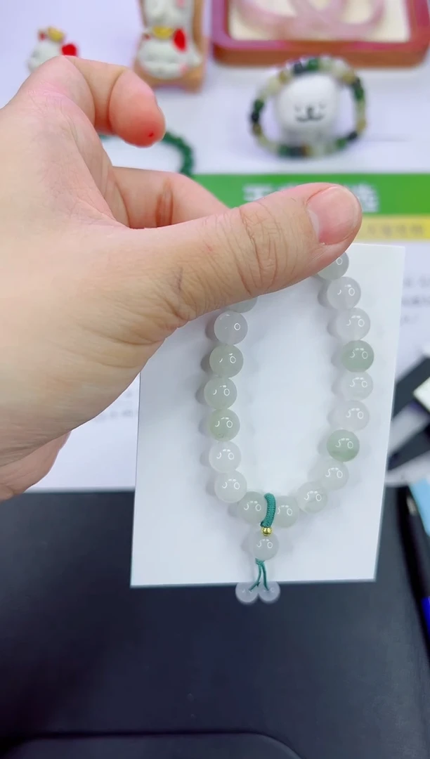 【闪购商品】石英质玉手镯未镶嵌999手串